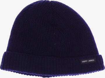 Saint James Hat & Cap in One size in Blue: front