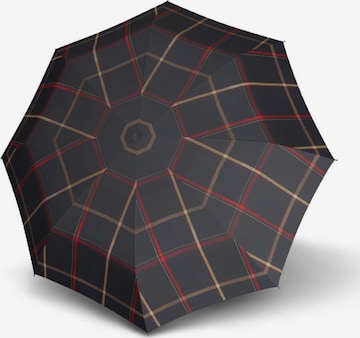 Doppler Paraplu 'Carbonsteel Mini' in Zwart: voorkant