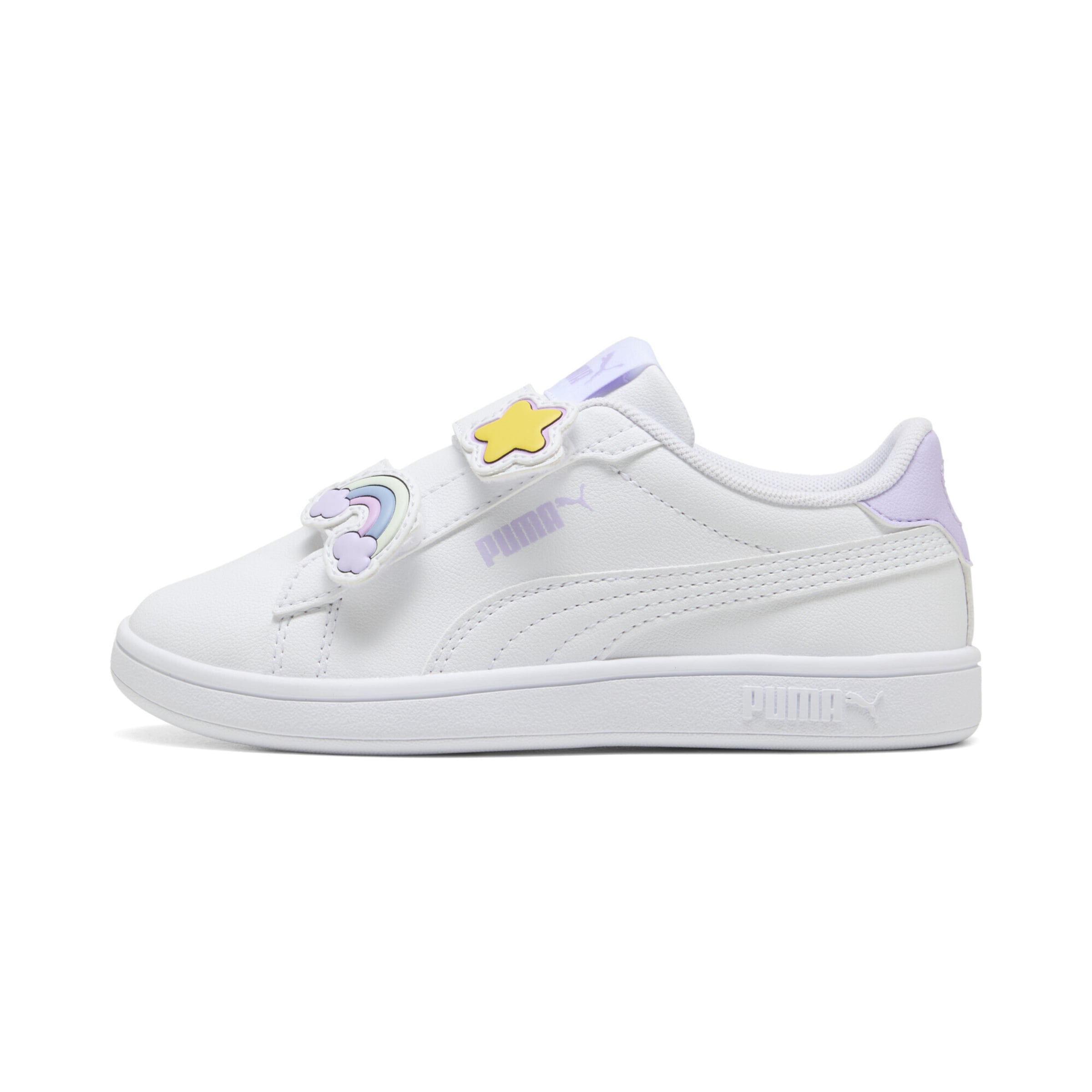 Baskets PUMA en blanc : devant