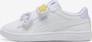 Baskets PUMA en blanc : devant