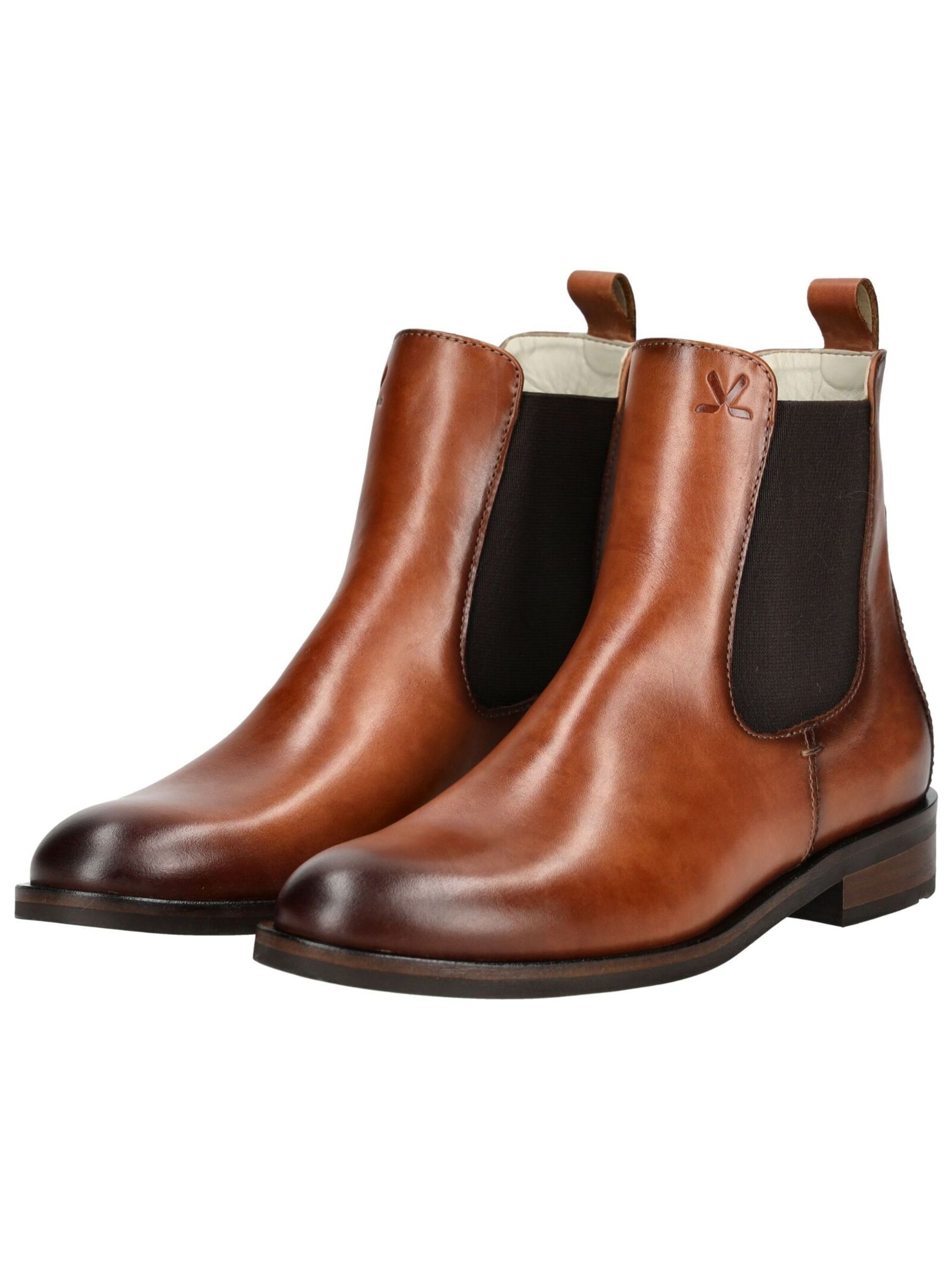 LLOYD SELECTED Chelsea boots in Bruin