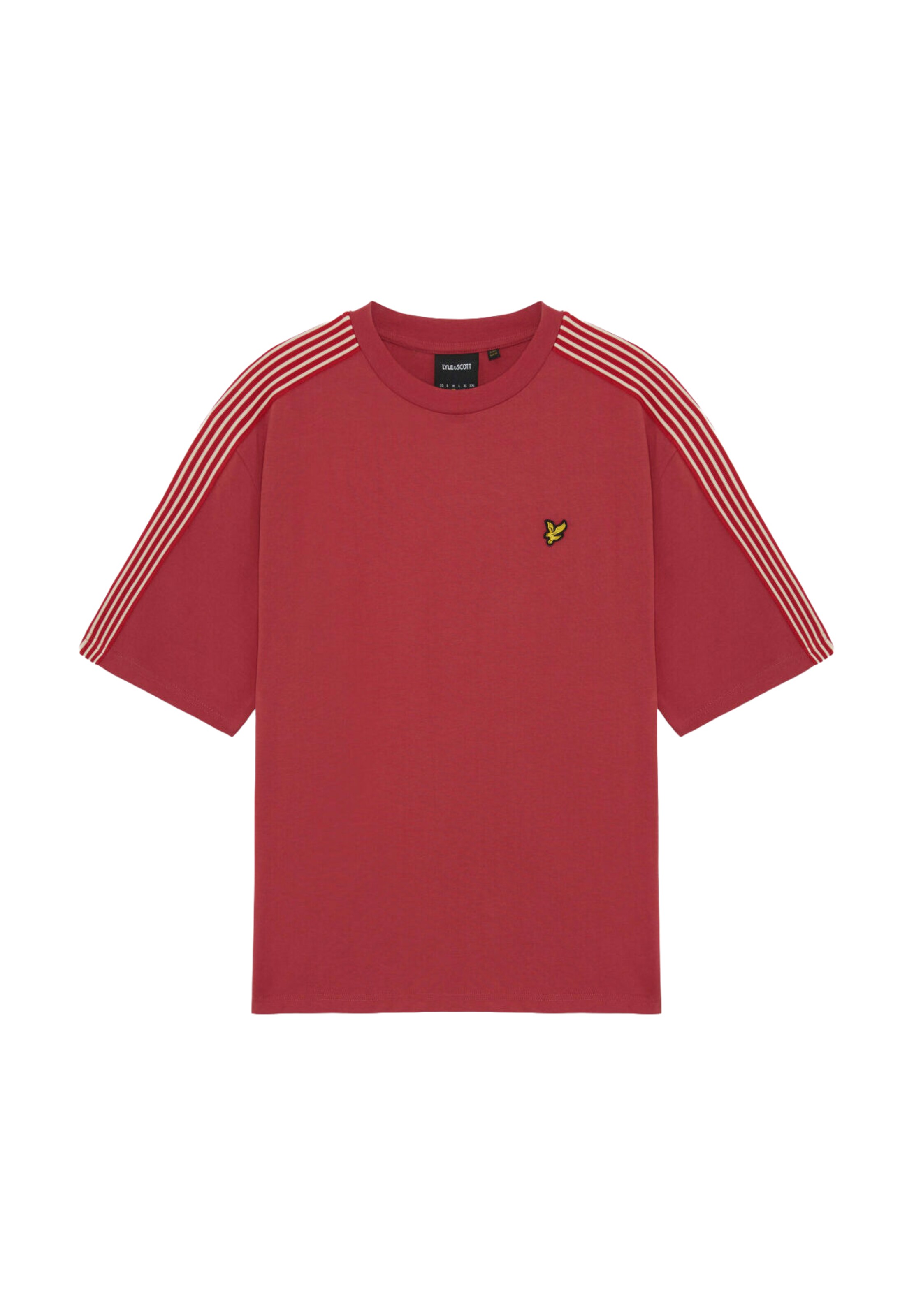 Lyle & Scott Tričko – červená: přední strana