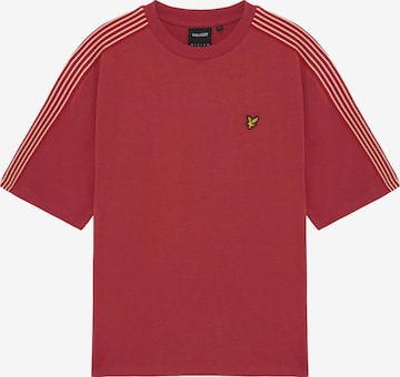 Lyle & Scott Tričko – červená: přední strana