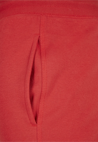 Urban Classics - Tapered Calças em vermelho