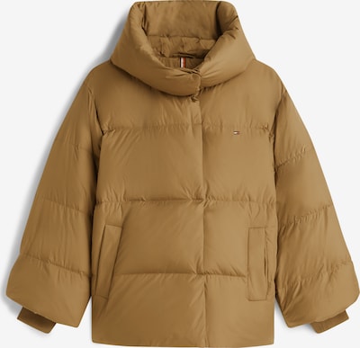 Žieminė striukė iš TOMMY HILFIGER, spalva – rusvai žalia, Prekių apžvalga