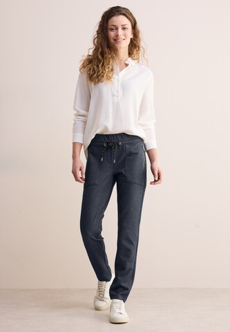 CECIL Regular Hose in Blau