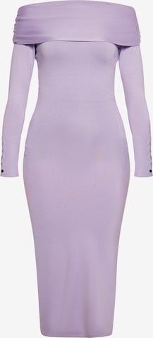 faina Sheath Dress in Purple: front