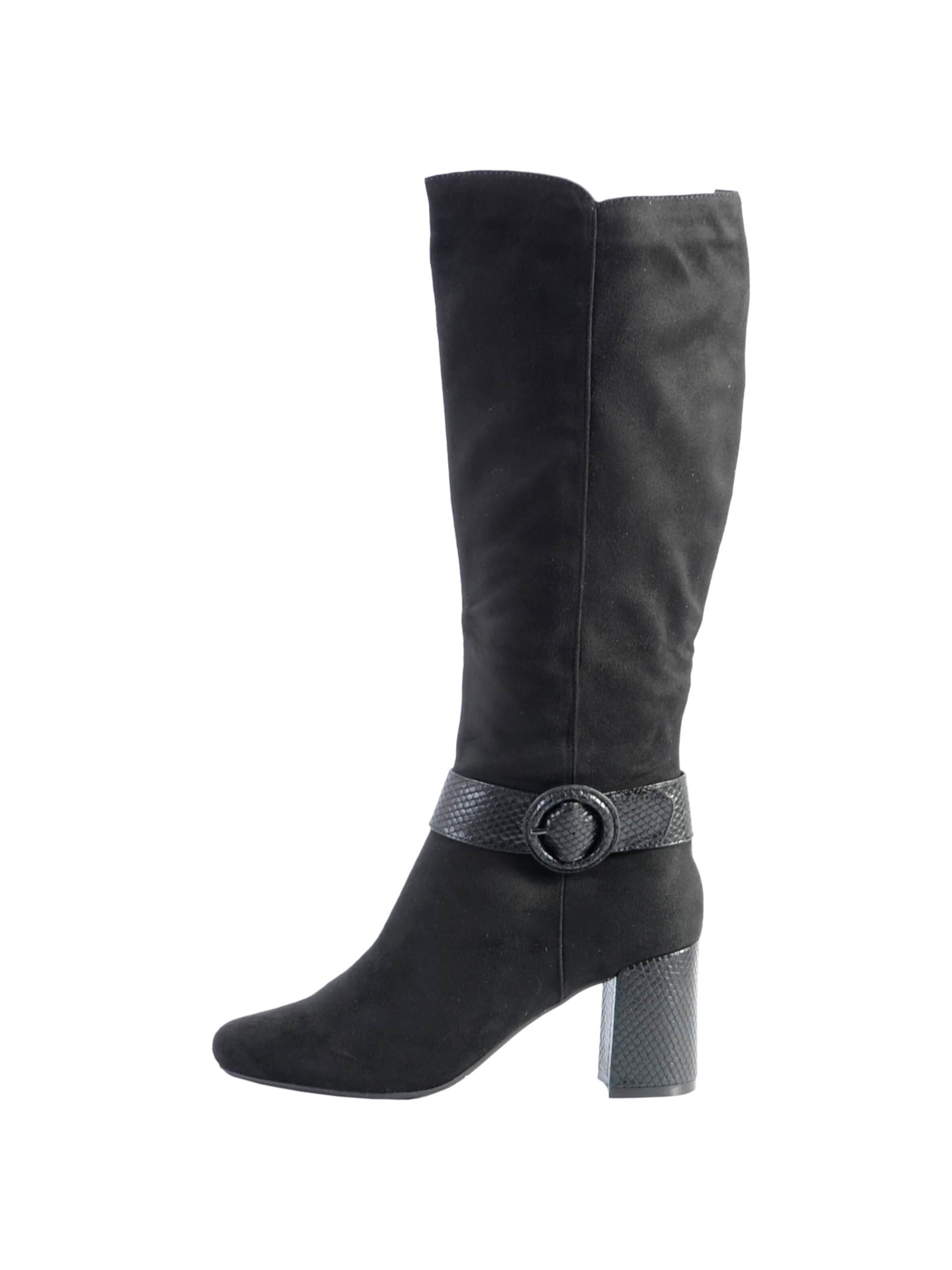 The Divine Factory - Botas en negro: frente