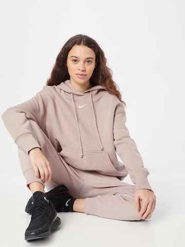 Nike Sportswear Mikina 'Phoenix Fleece' – šedá