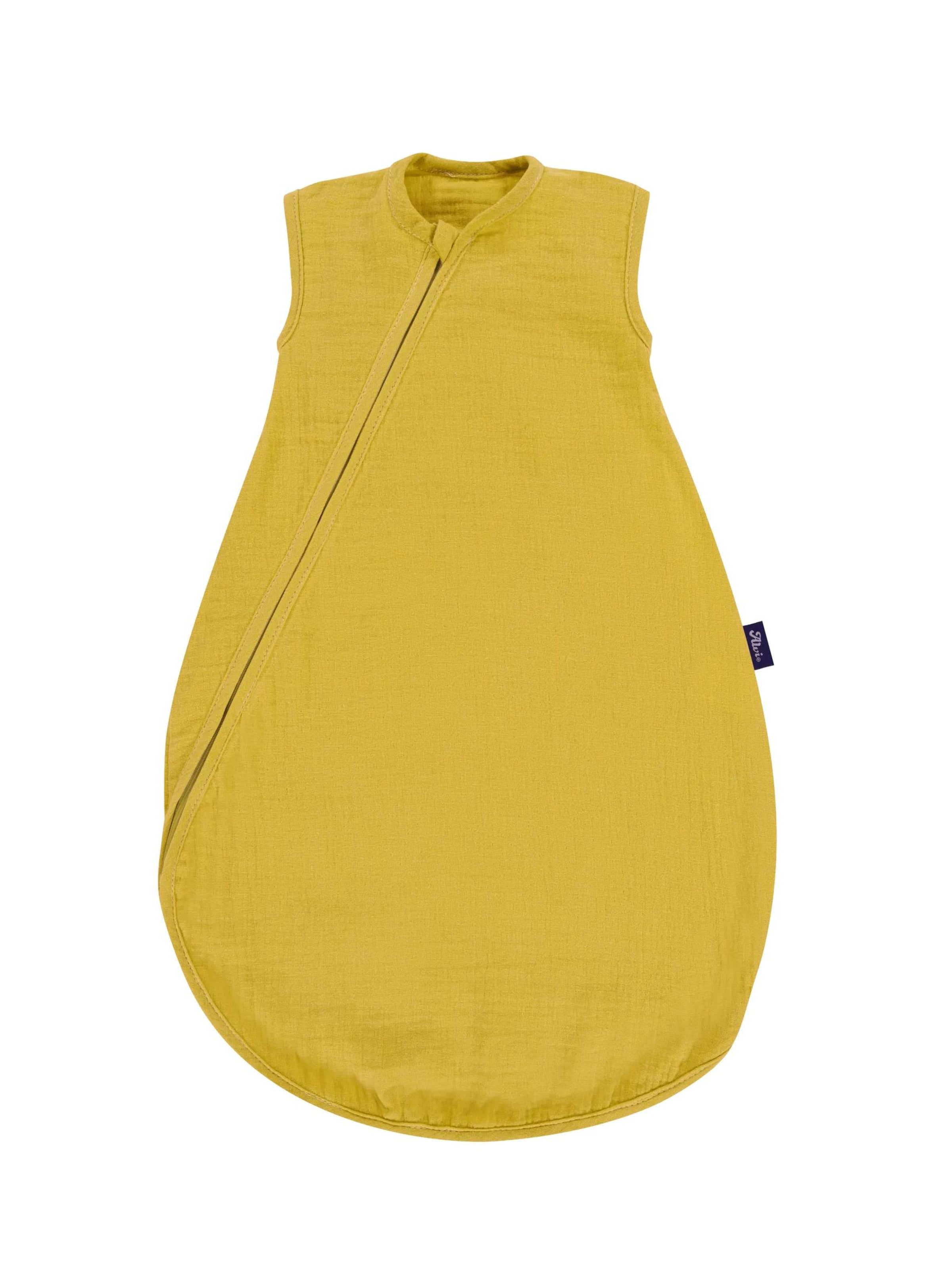 ALVI Schlafsack 'Schlafsack Sommertraum Mull'‌ in Grün: Vorderseite