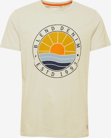 T-Shirt 'bammer' BLEND en beige : devant