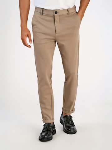 Lindbergh Slimfit Housut värissä beige