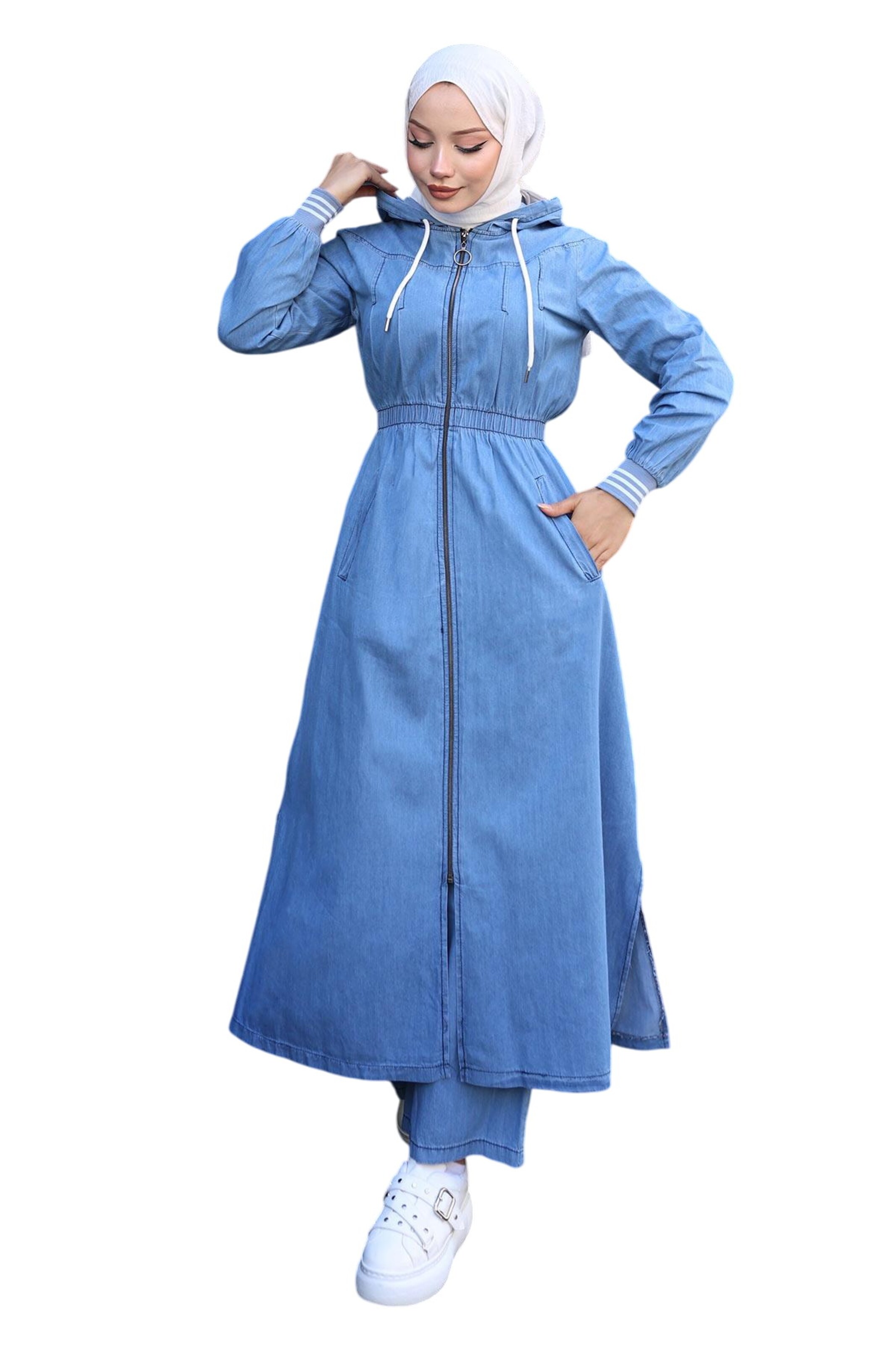 MODAMIHRAM Set in Blau