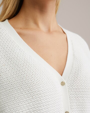 Cardigan WE Fashion en blanc