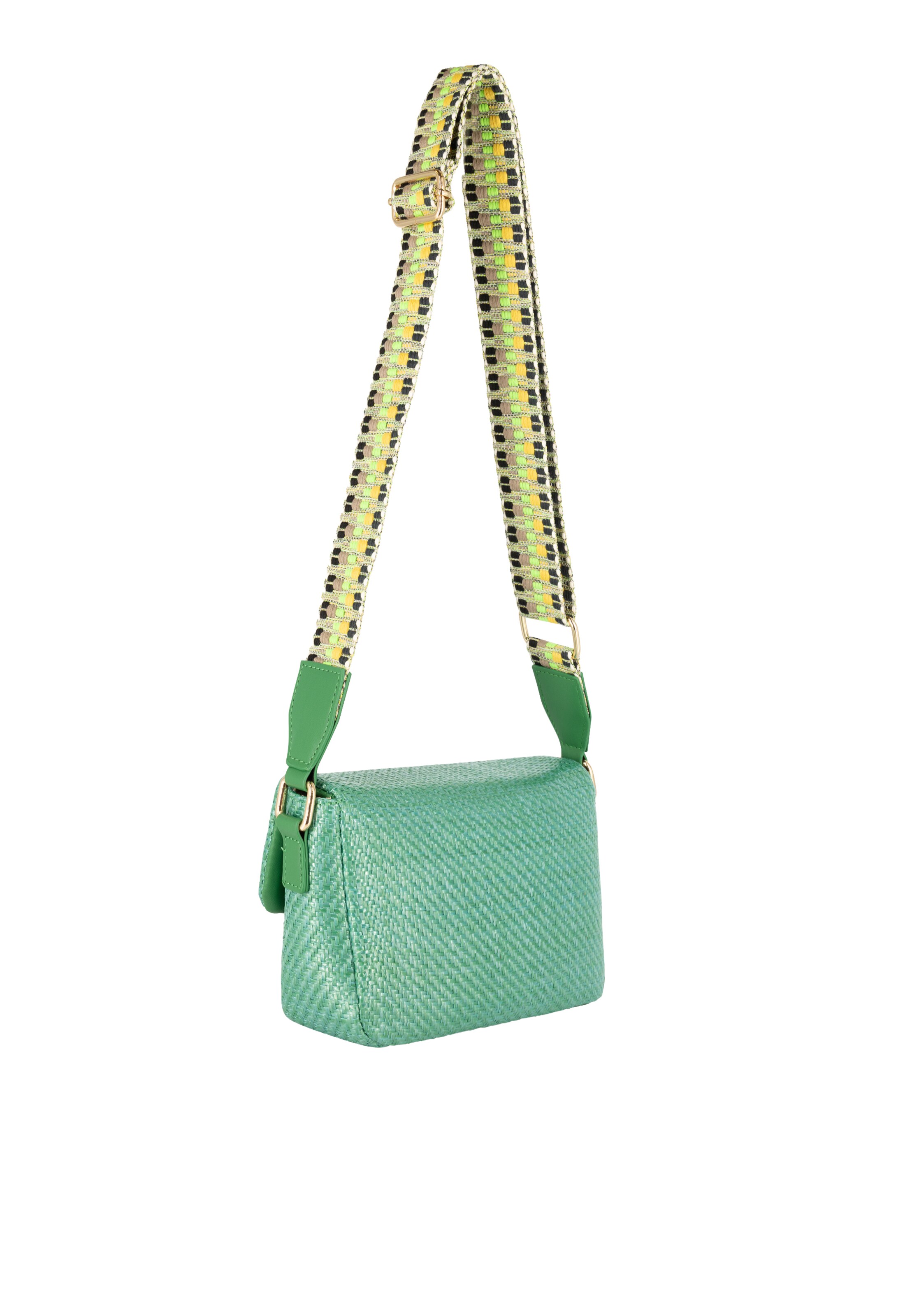 IZIA - Mala de ombro em verde