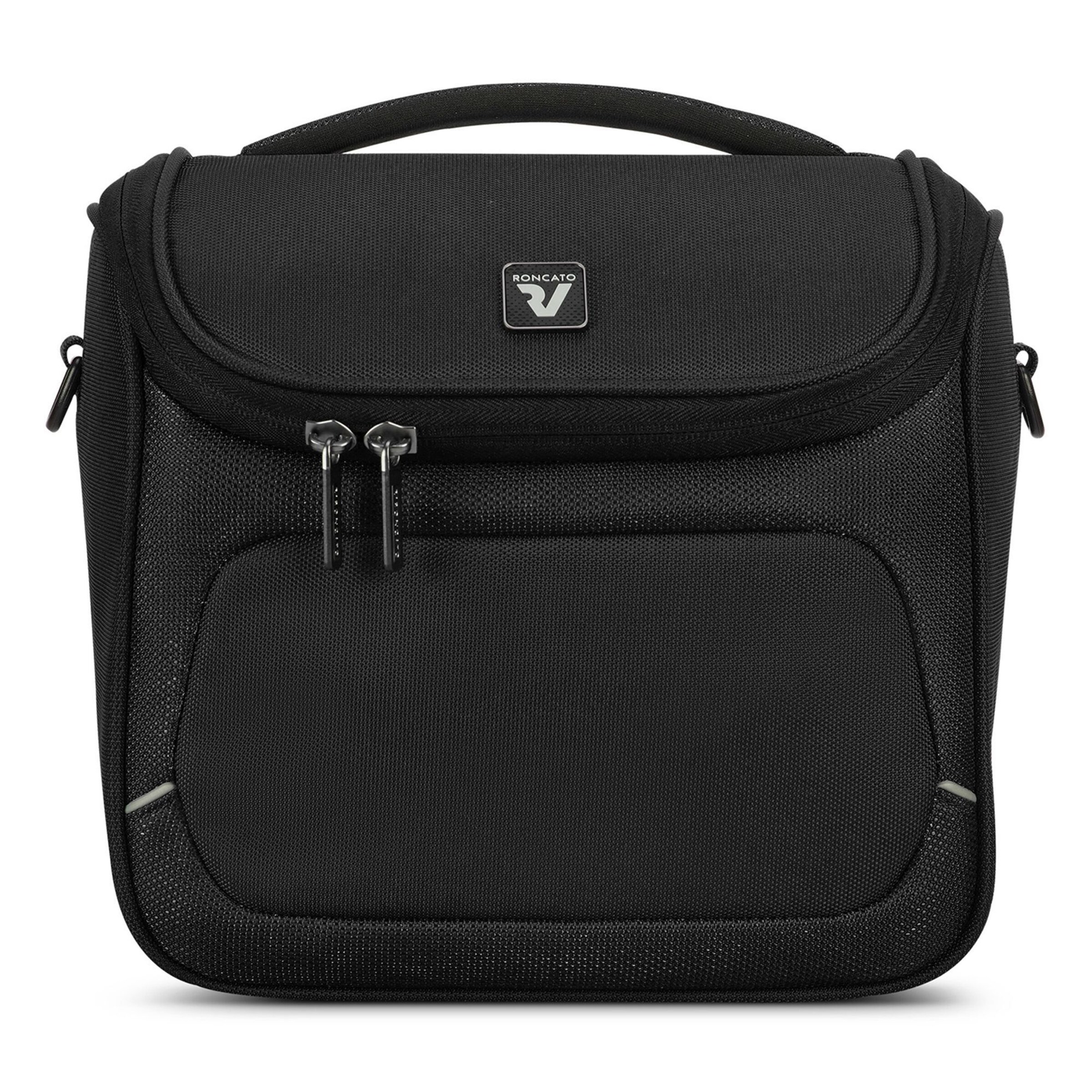 Roncato Kulturbeutel 'Gateway' in Schwarz: Vorderseite