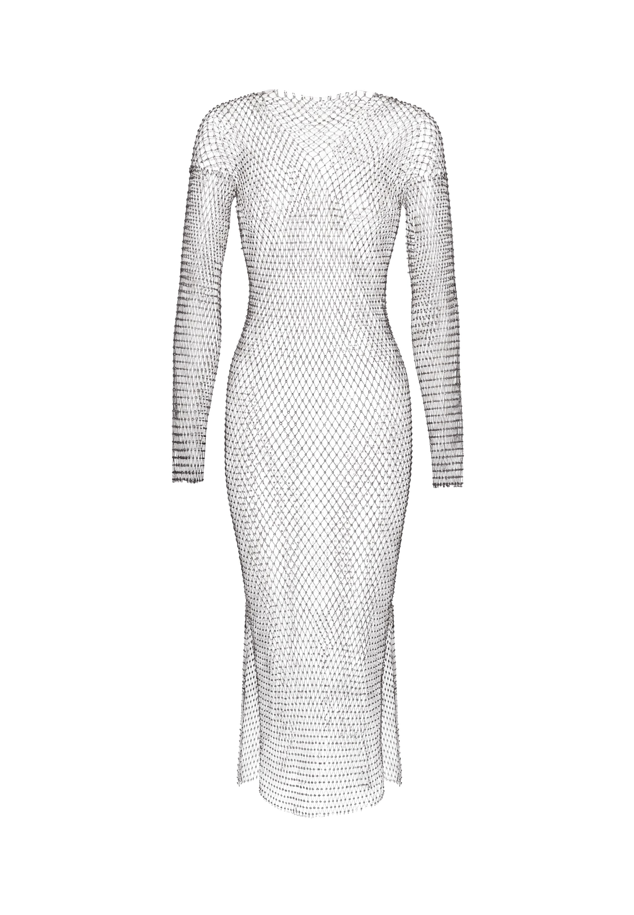 faina Cocktail dress in 32 in Silver, Item view