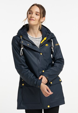 Schmuddelwedda Funktionsjacke in Blau: Vorderseite