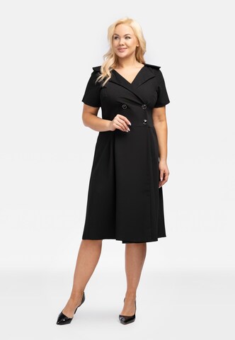 Karko Shirt Dress ' KATARZYNA ' in Black