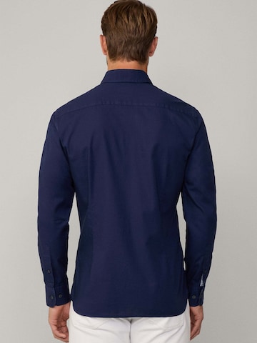 Hackett London Regular Fit Hemd 'Ess' in Blau
