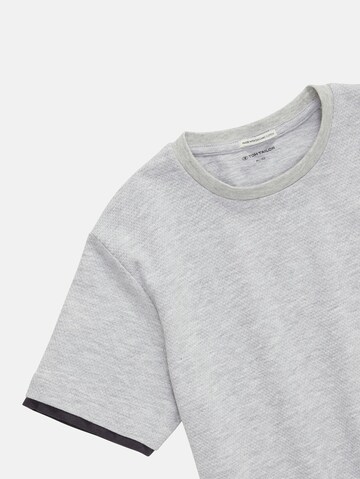 TOM TAILOR T-Shirt in Grau