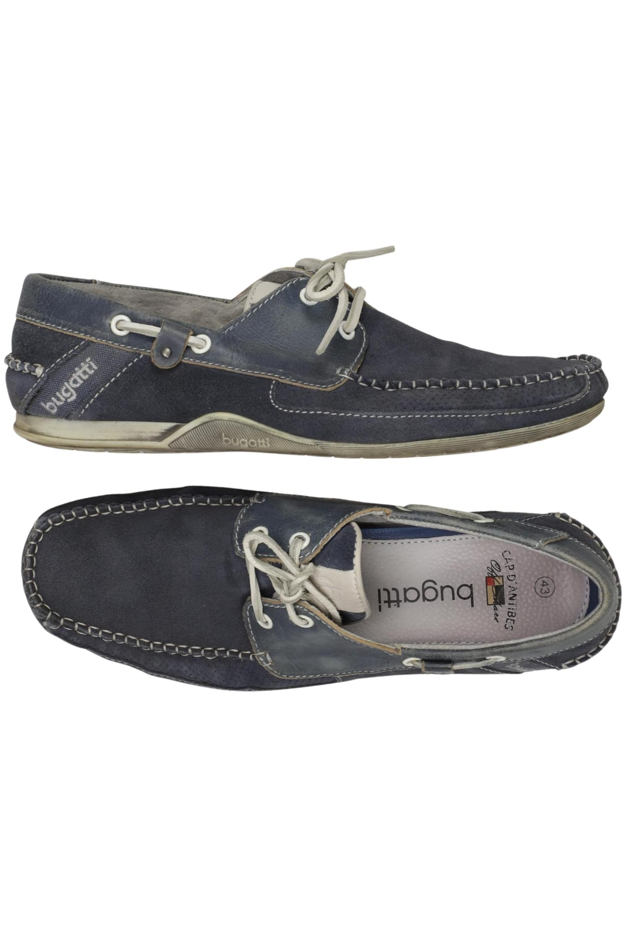 bugatti Halbschuh 43 in Blau: Vorderseite