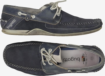 bugatti Halbschuh 43 in Blau: Vorderseite