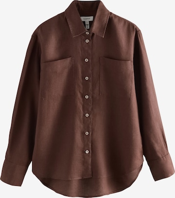 Camicia da donna di Next in marrone: frontale