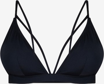 Triangle Hauts de bikini sport 'Haylie' Smilodox en noir : devant