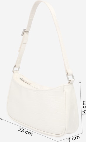 Monki Schultertasche in Weiß