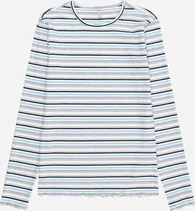 KIDS ONLY T-Shirt 'SALLA' en marine / azur / rose / blanc, Vue avec produit