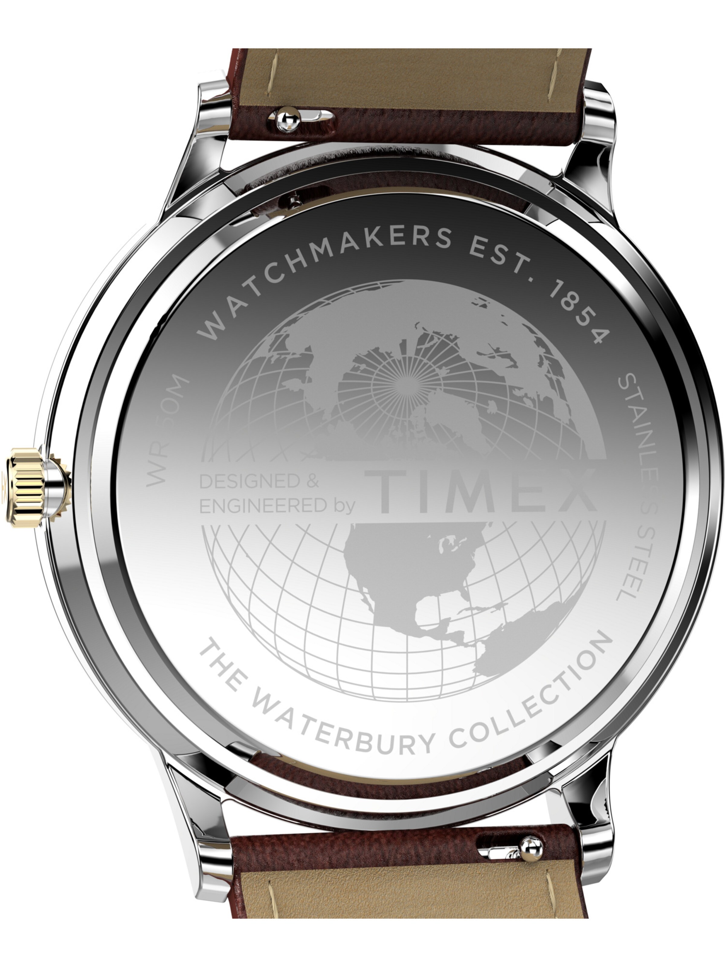 TIMEX Analogt ur 'Waterbury Classic Moon Phase' i blå