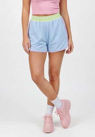 MYMO - regular Pantalón en azul: frente