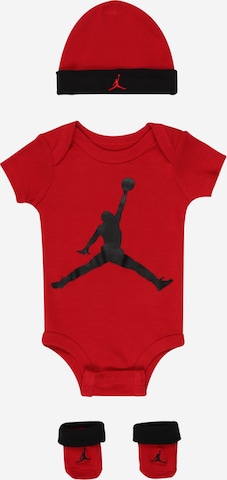 Set Jordan en rouge : devant