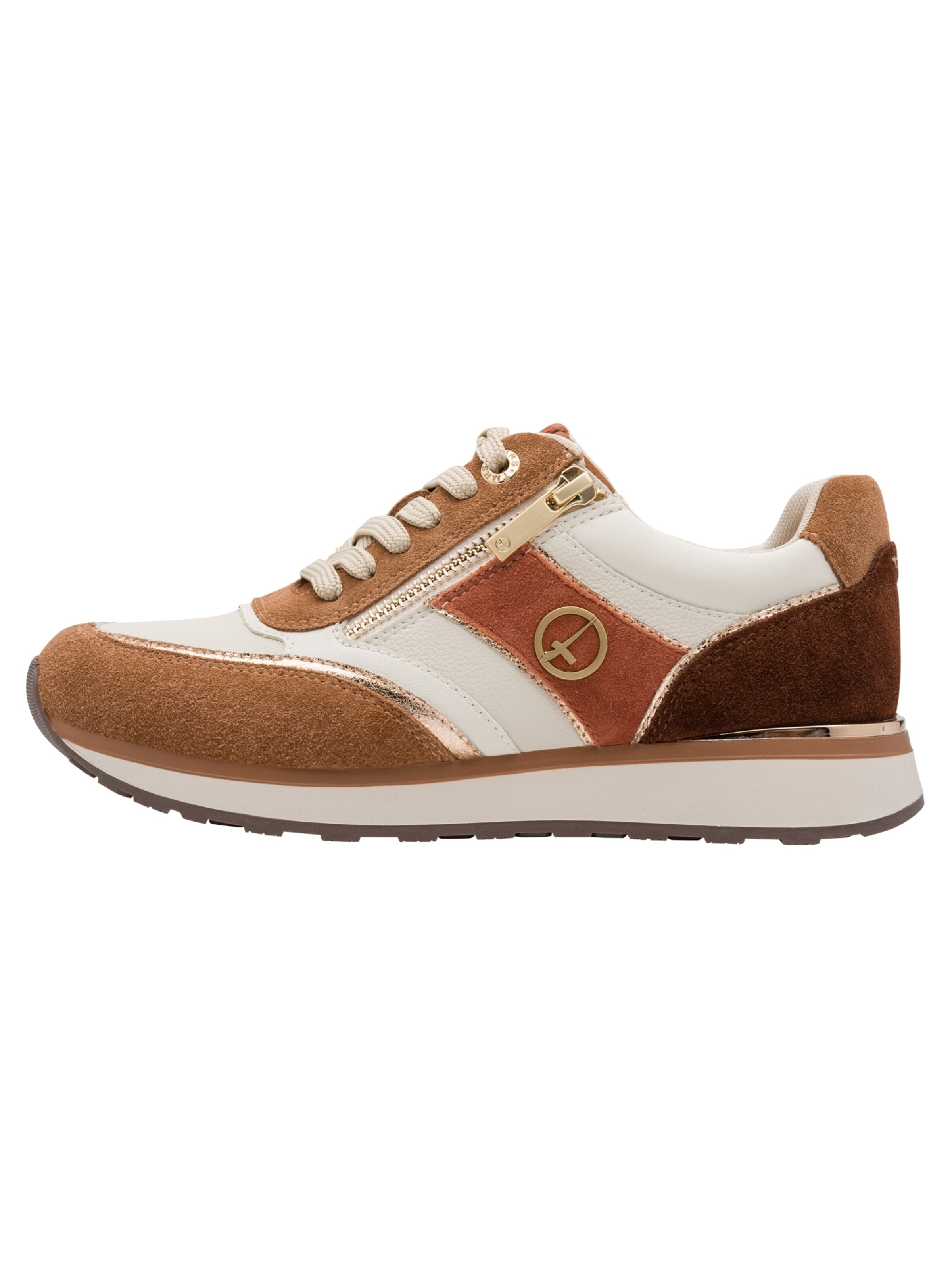 Tamaris Platform trainers in Brown