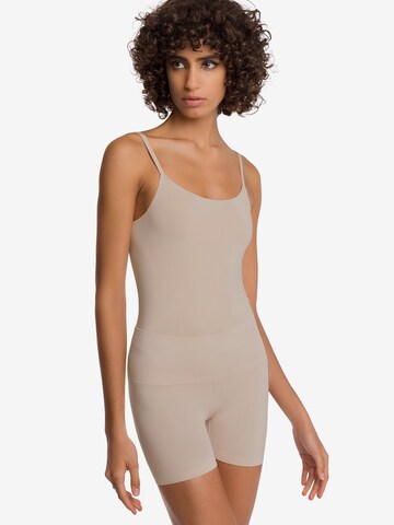 Wolford Skinny Broek in Beige: voorkant