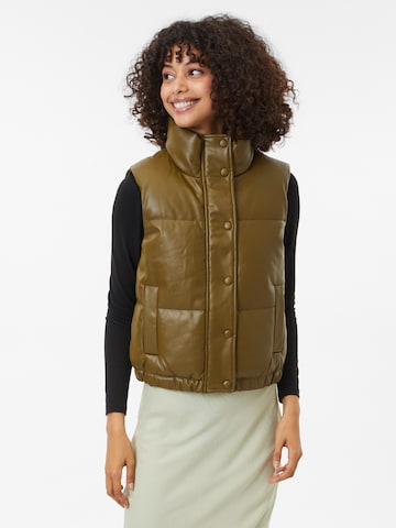 Gilet di JDY in verde: frontale