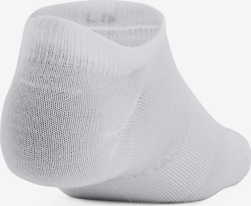 UNDER ARMOUR Sportsocken 'Essential' in Weiß