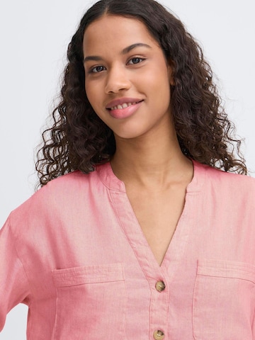 Robe-chemise ' PZLUCA ' PULZ Jeans en rose