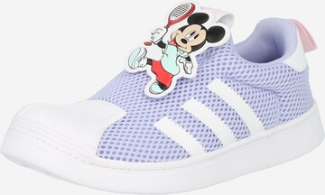 ADIDAS ORIGINALS Кроссовки 'Adidas Originals x Disney Mickey Superstar 360' в Лиловый: спереди