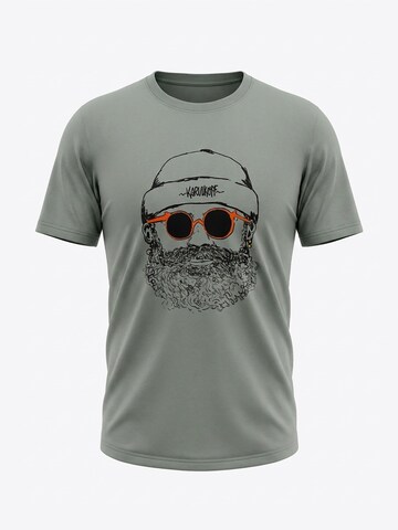 karlskopf Shirt 'HIPSTER' in Grey: front