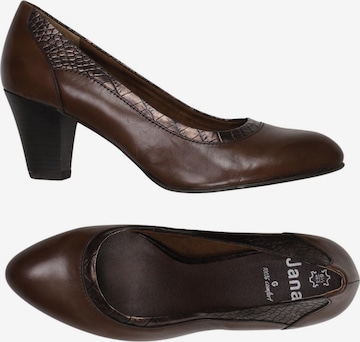 JANA Pumps 40 in Braun: Vorderseite