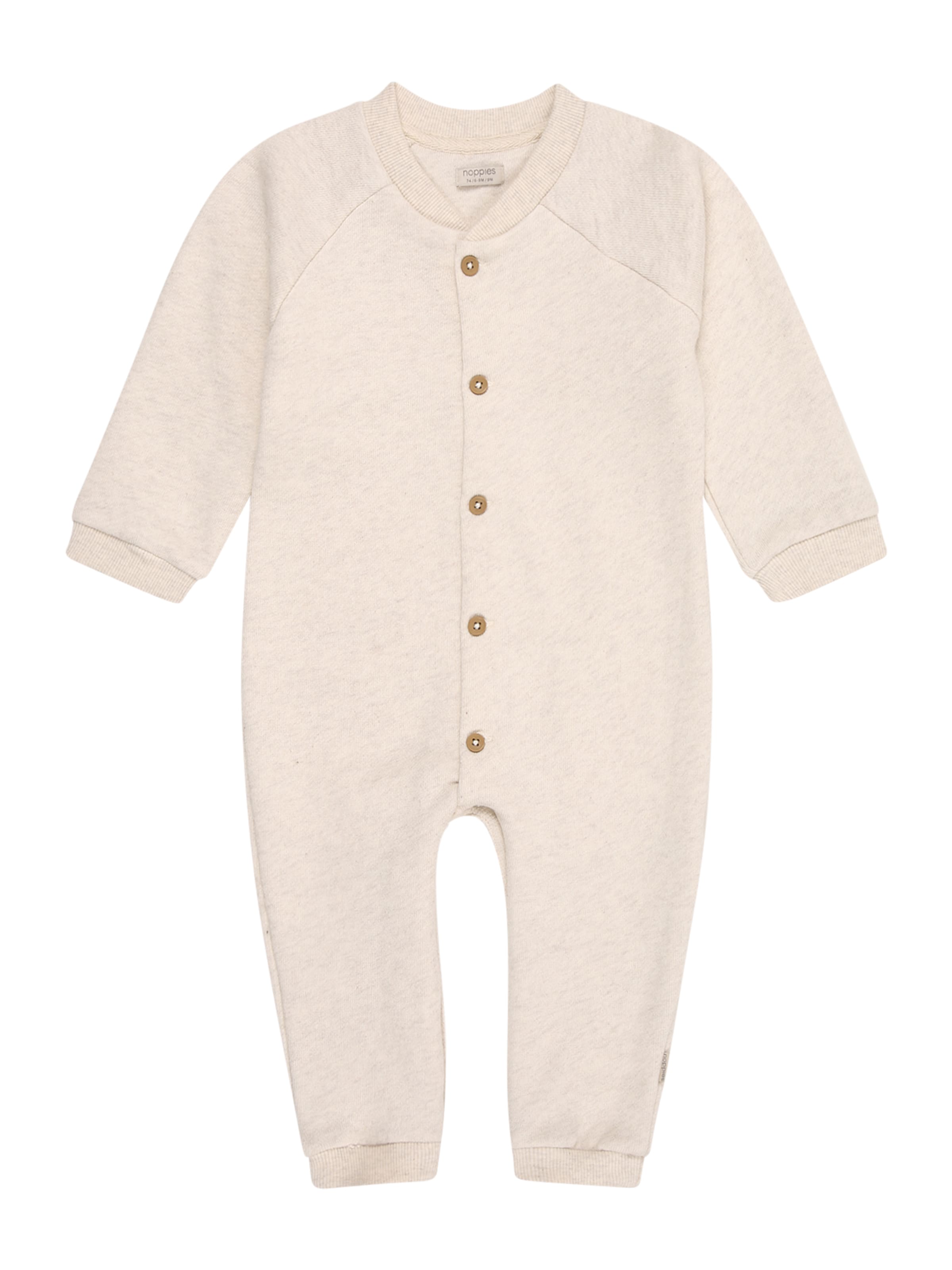 Noppies Overall 'Stickney' i beige: forside