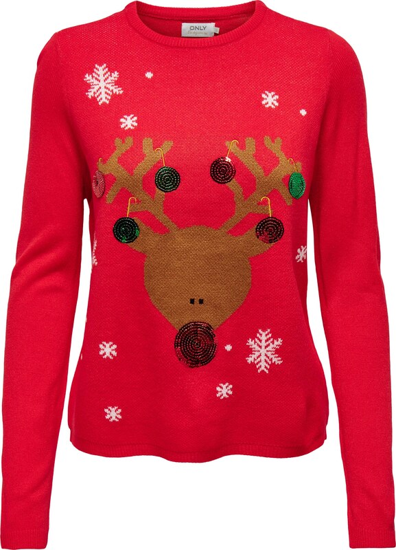 ONLY Pullover in Rot NX5232 ONLY Pullover in Rot NX5232