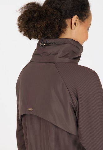 Athlecia Outdoorjacke 'Ayanda' in Braun