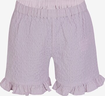 Kids Up Regular Broek 'Bubble' in Lila: voorkant