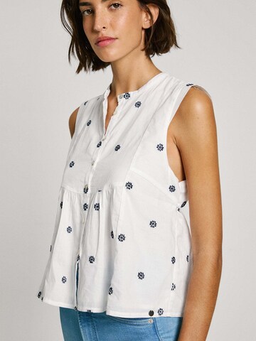 Pepe Jeans Blouse 'Elvire' in White