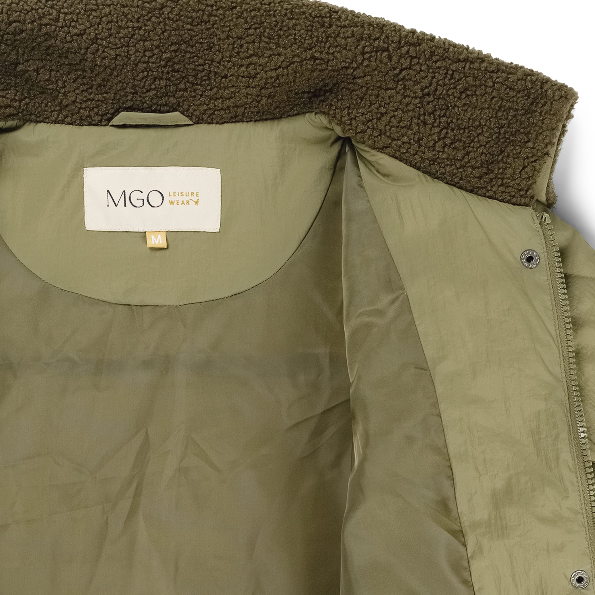 MGO Tussenmantel 'Hailey' in Groen