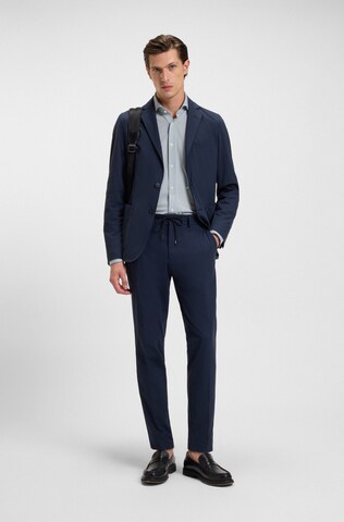 BOSS Regular fit Button Up Shirt in Blue