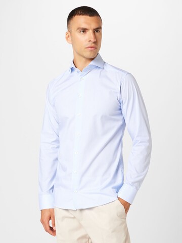 ETON Regular fit Button Up Shirt in Blue: front